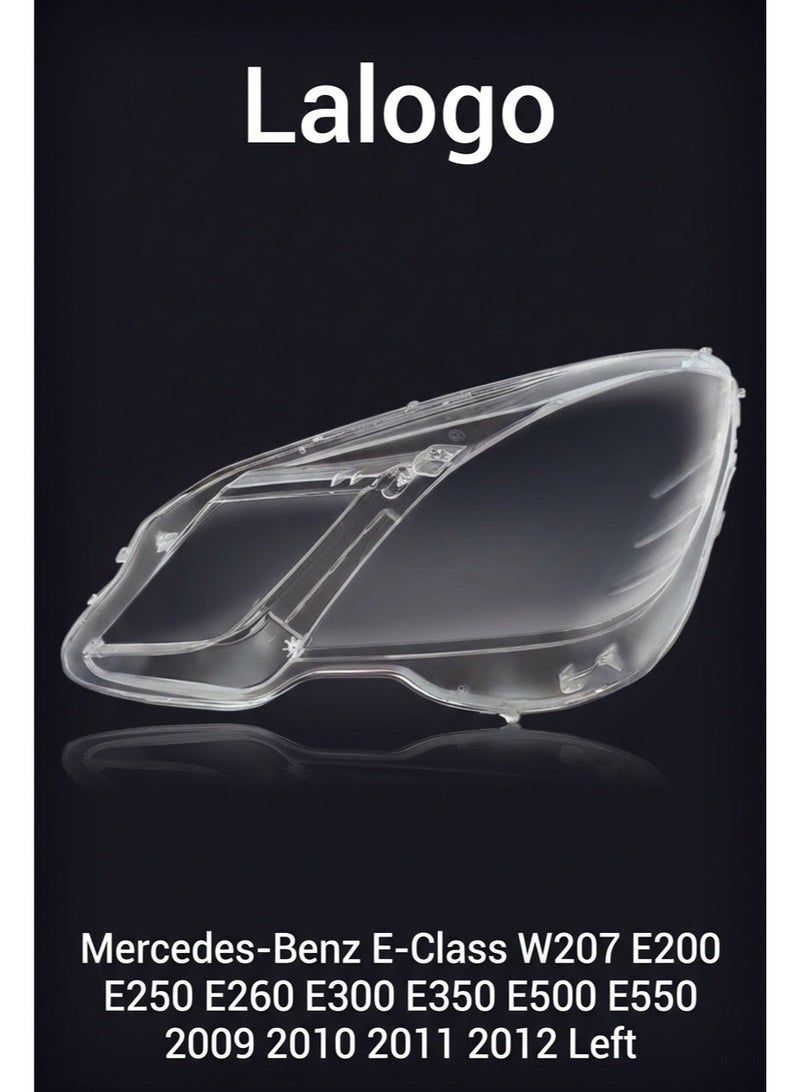 Headlight Lens Cover for Mercedes-Benz E-Class W207 E200 E250 E260 E300 E350 E500 E550 2009 2010 2011 2012 Left-10902006L